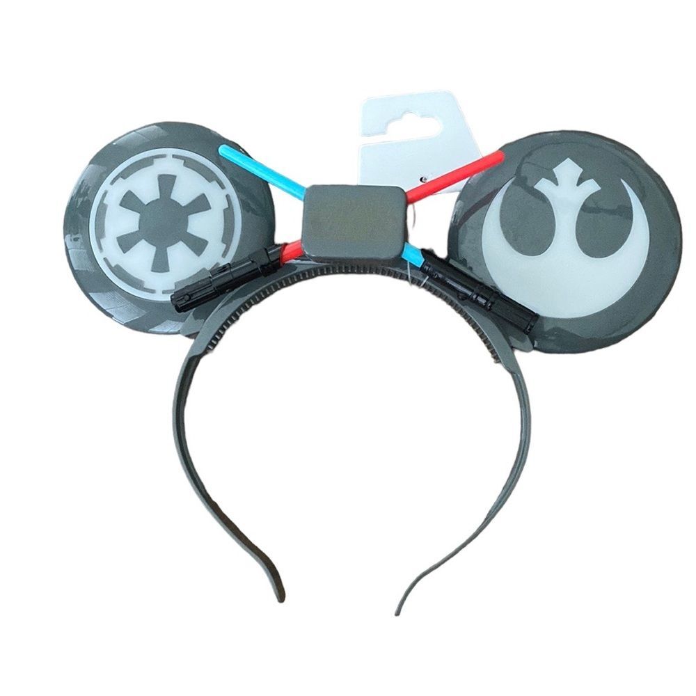 Disney Star Wars Lightsaber Rebel Alliance Galactic Empire Glow Toddler Headband